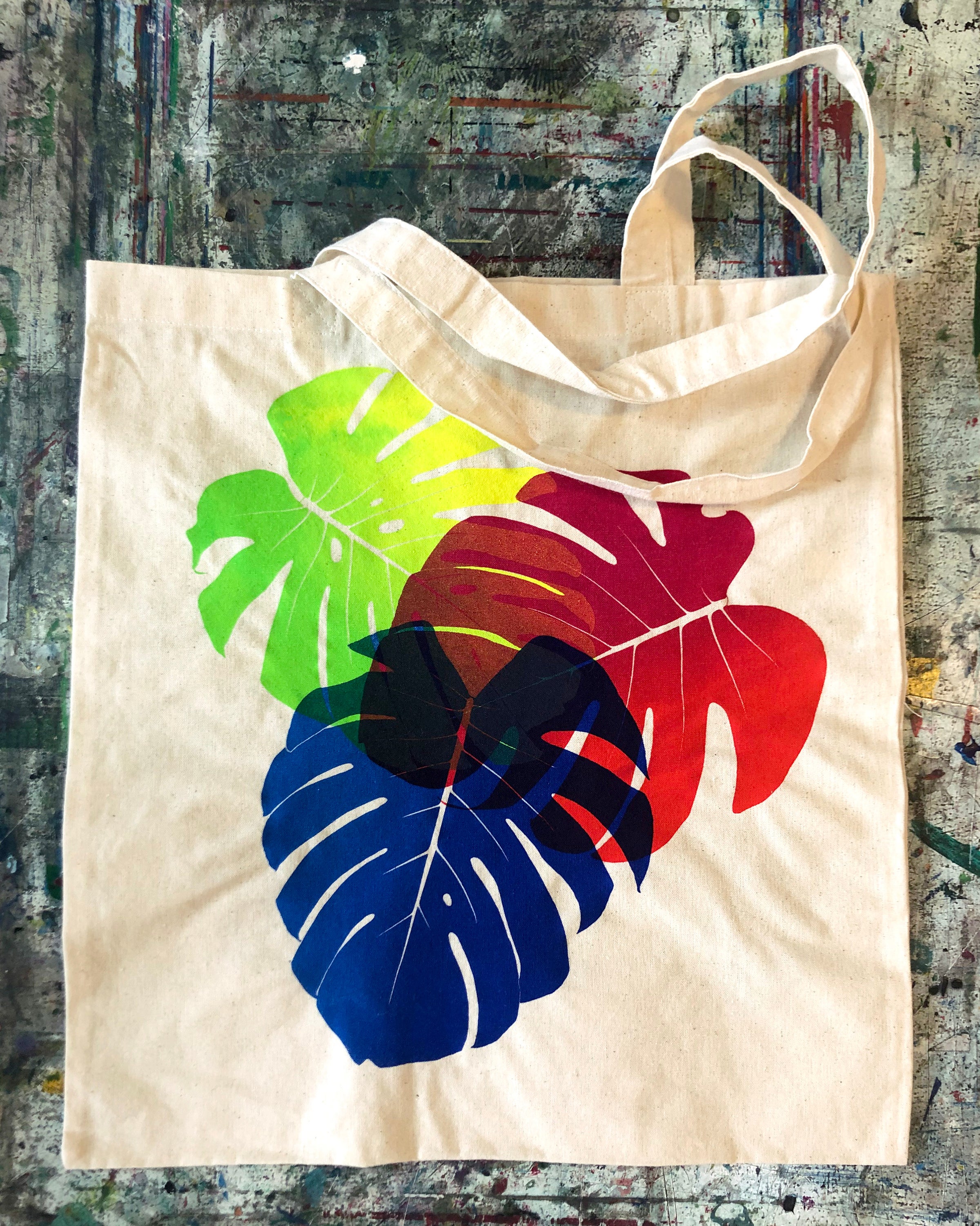 Tote Bag (Monstera) - Arcade DC | SHOP MADE IN DC